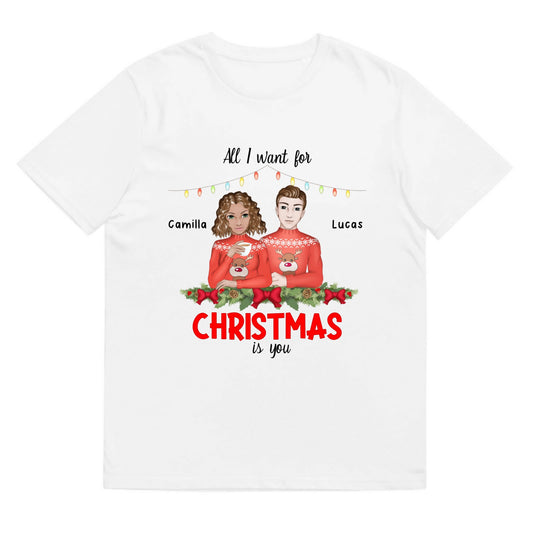 T-shirt all i want for christmas is you