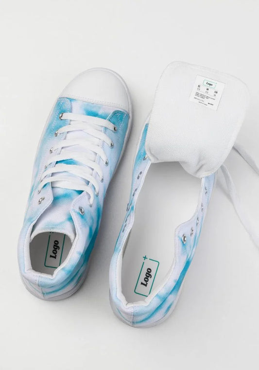 Chaussures montantes en toile pour femmes