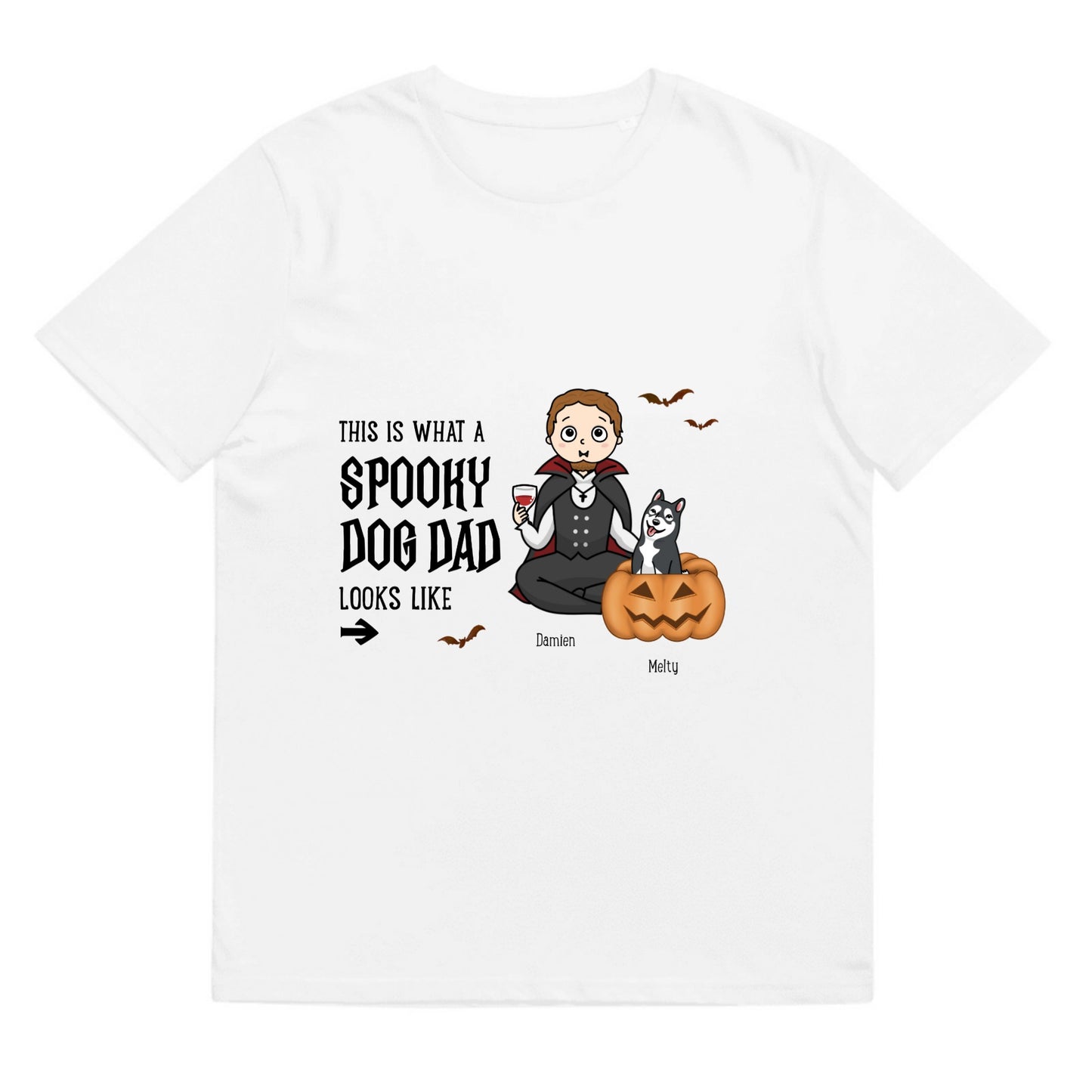 T-shirt Spooky dog dad