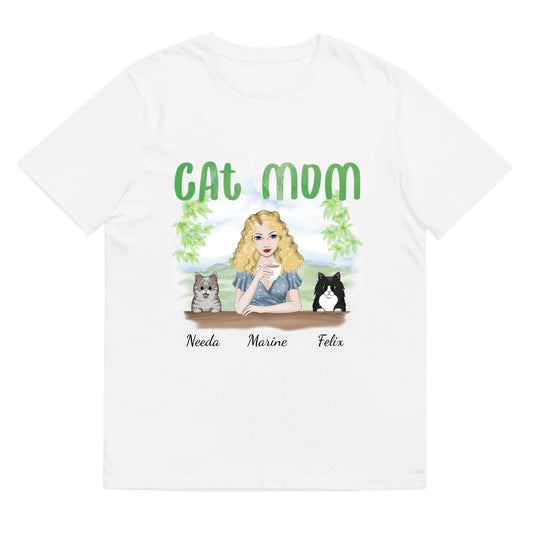 T-shirt Cat mom