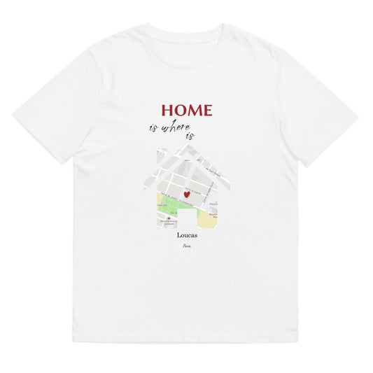 T-shirt Home map