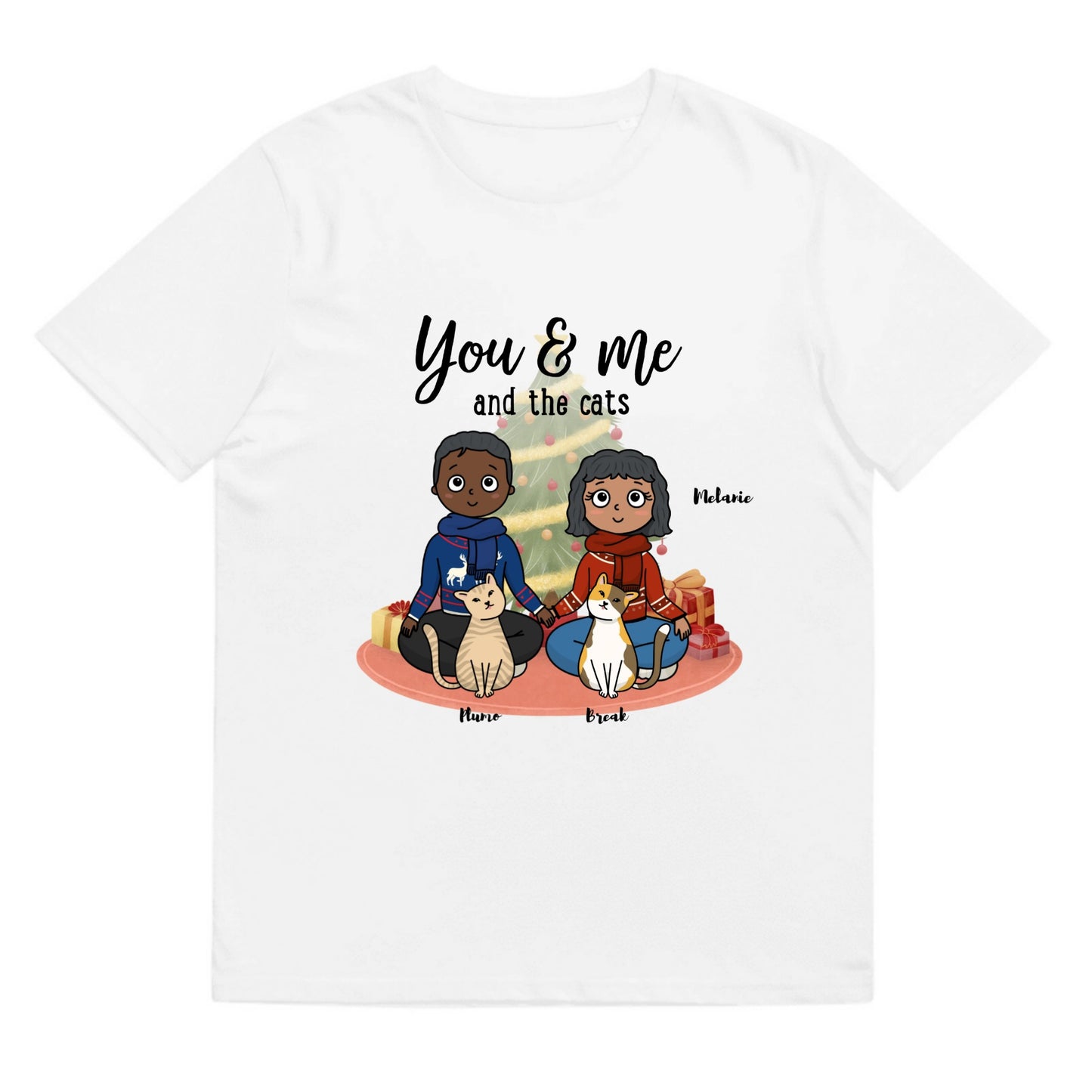 T-shirt You & Me and the cats