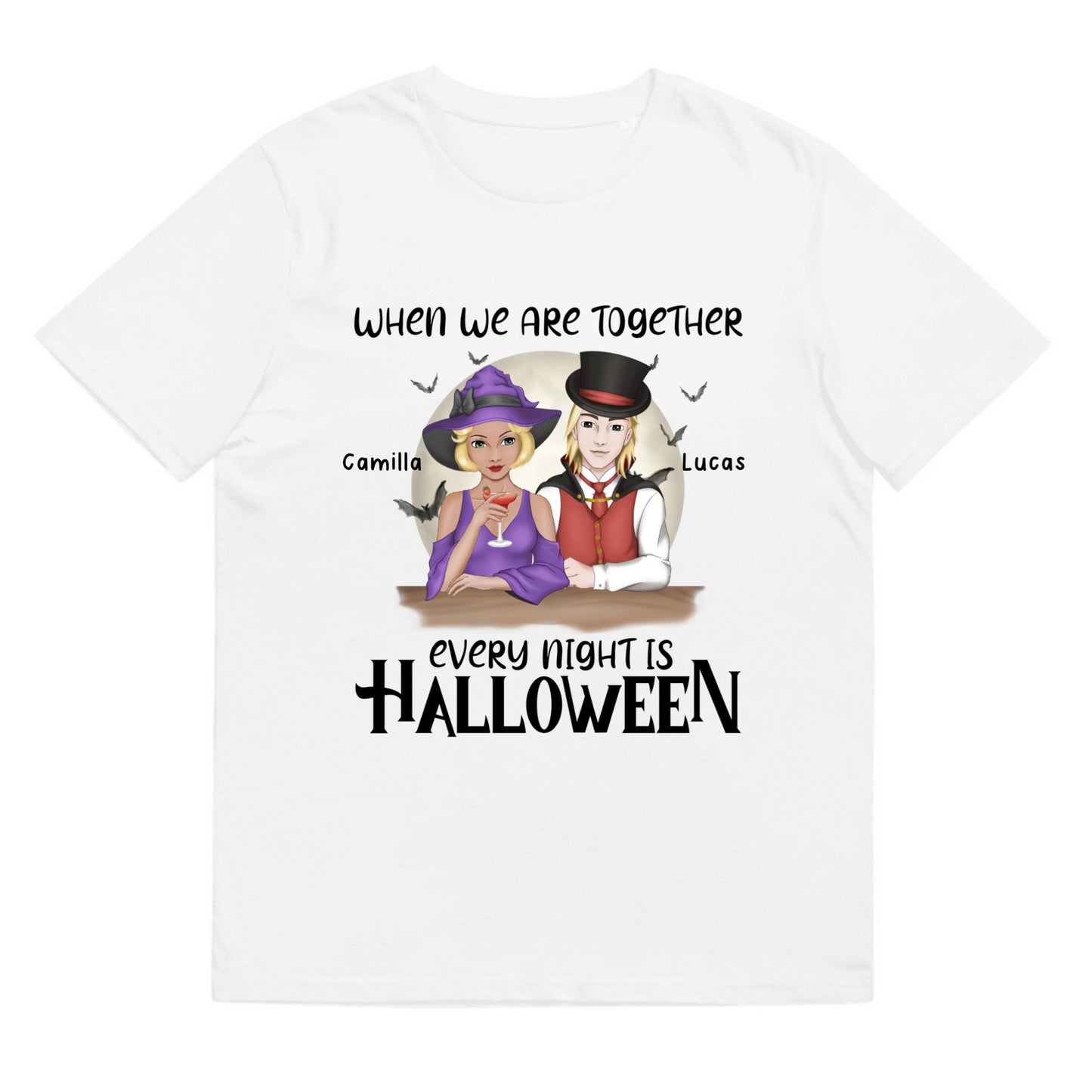 T-shirt When we are together halloween