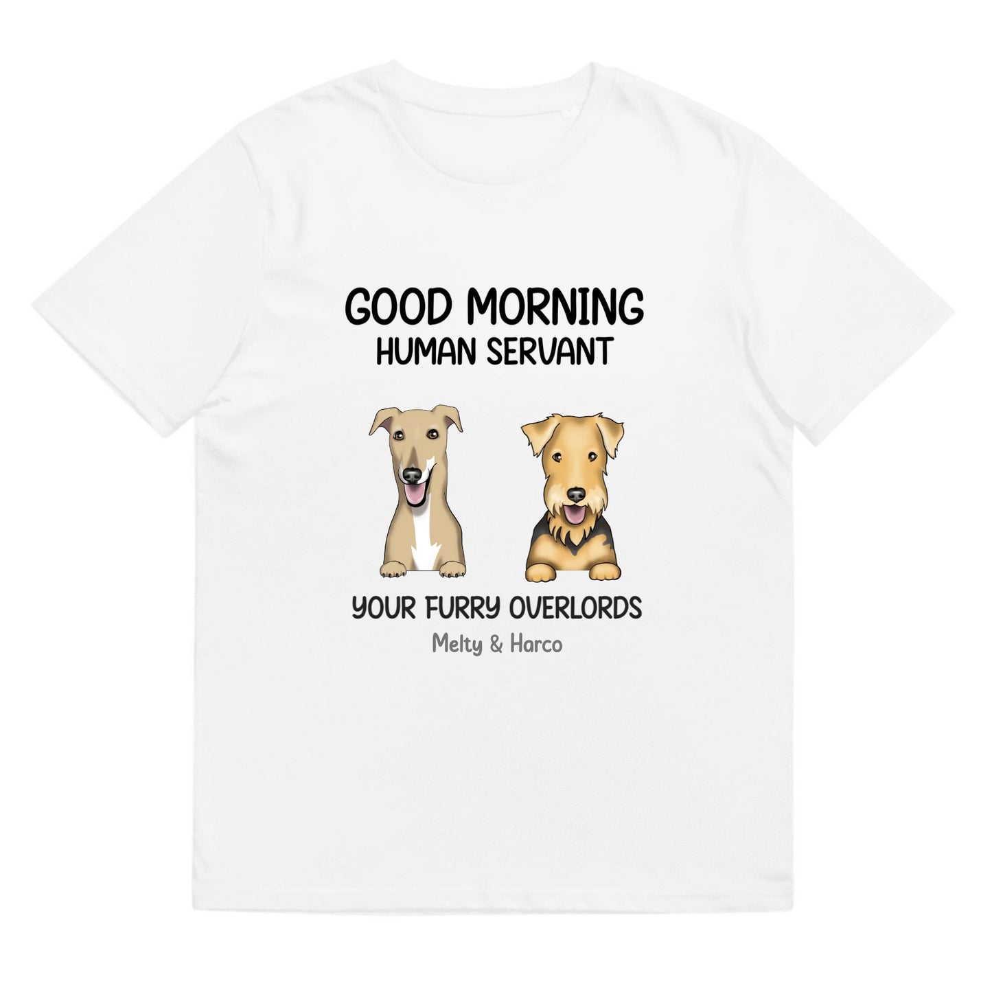 T-shirt Good morning human