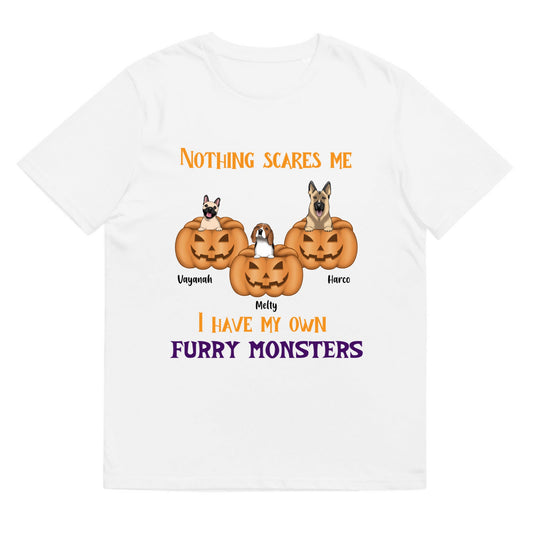 T-shirt Halloween chien