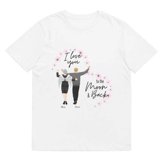 T-shirt I love you to the moon & back