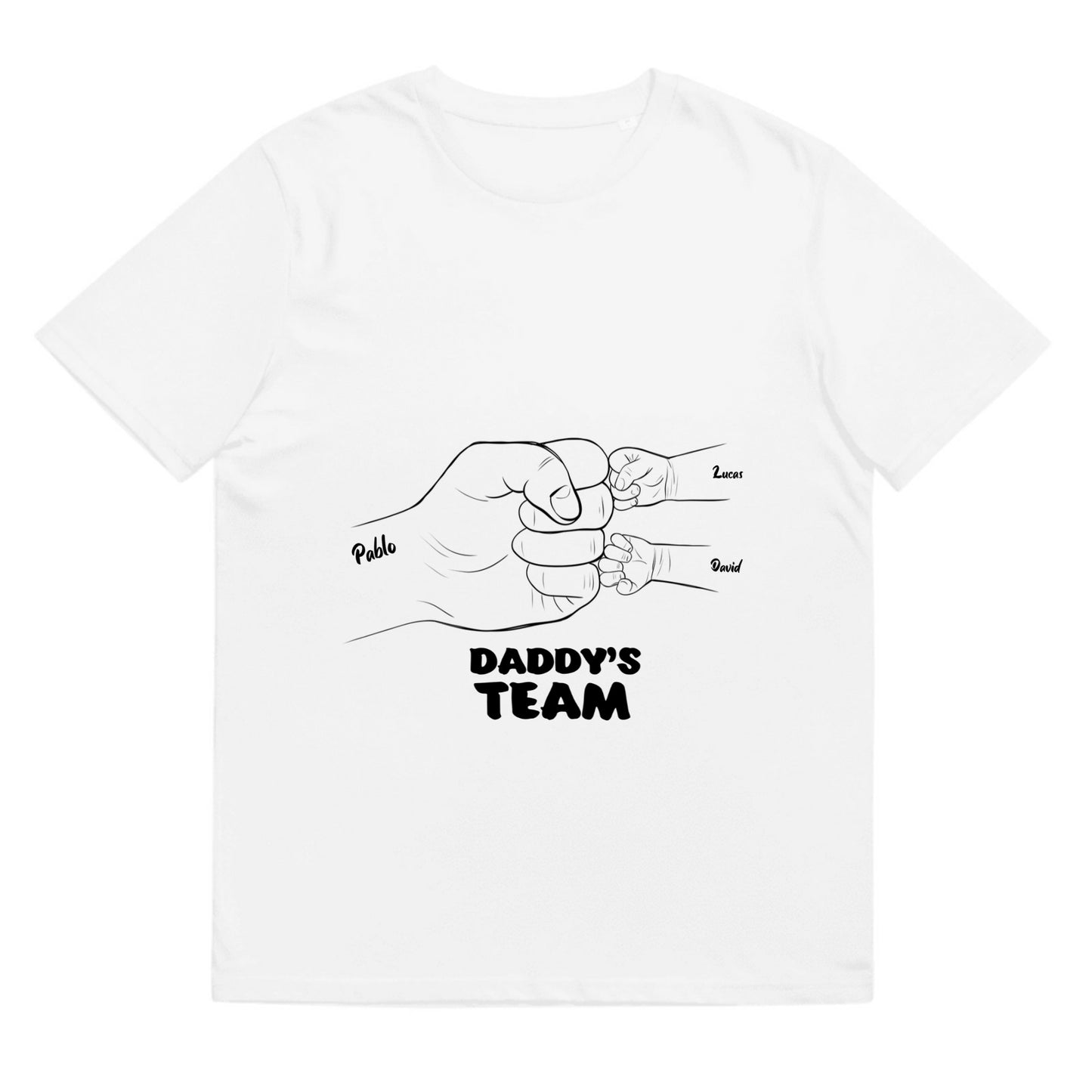 T-shirt Daddy's team