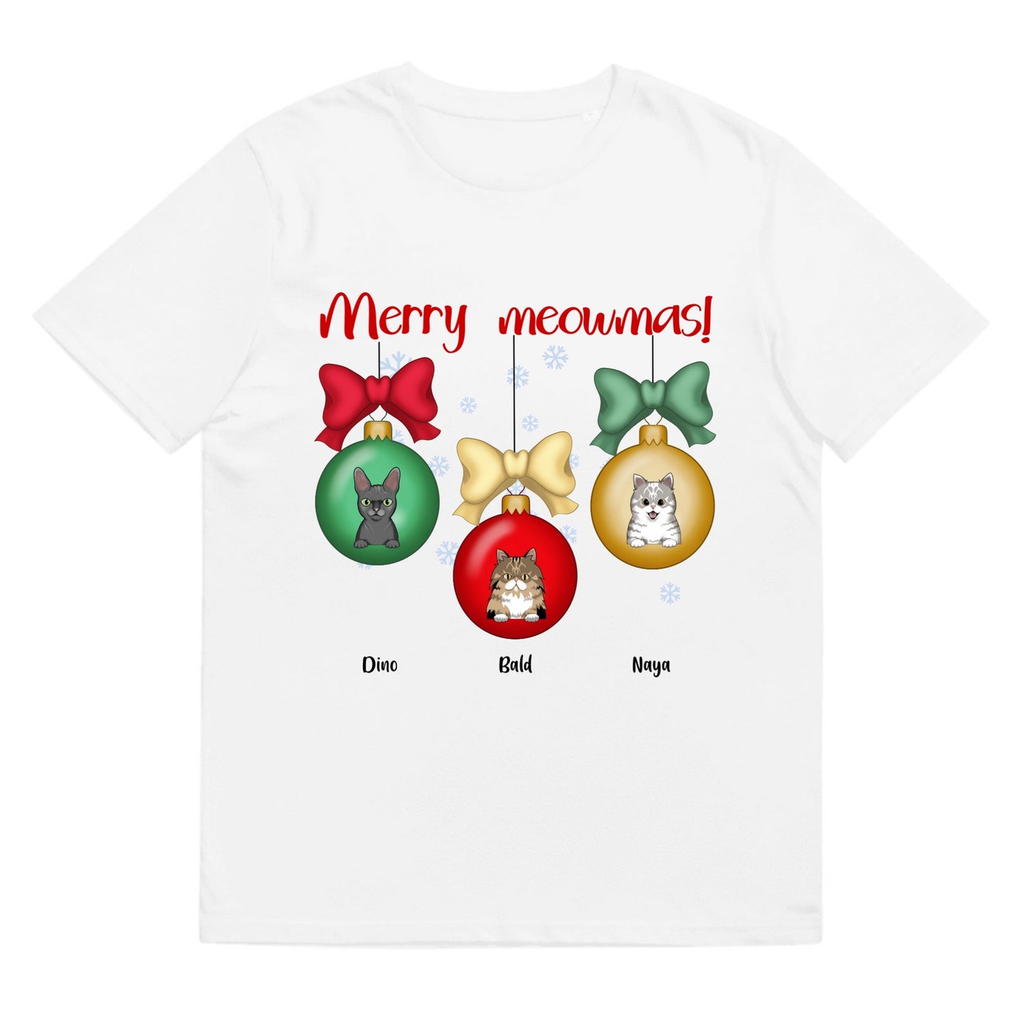 T-shirt Merry meowmas