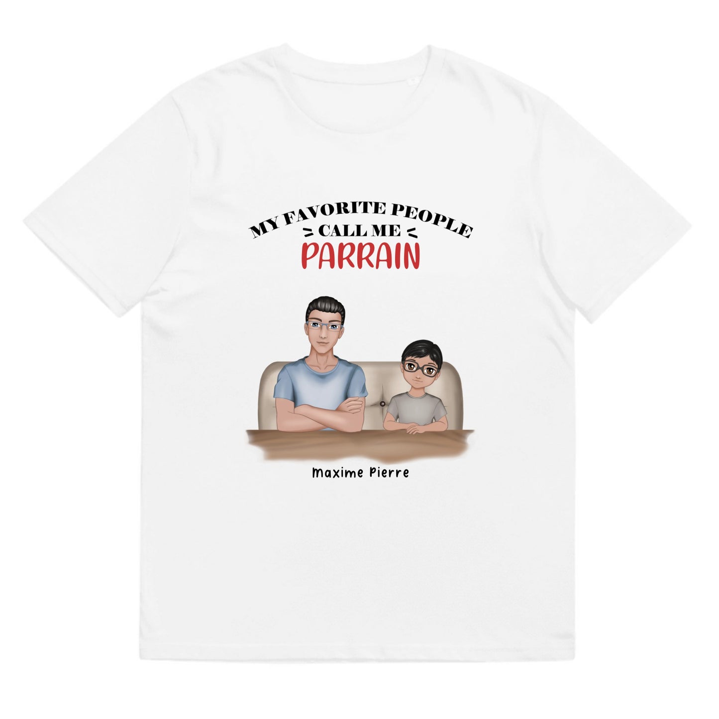 T-shirt Call me parrain