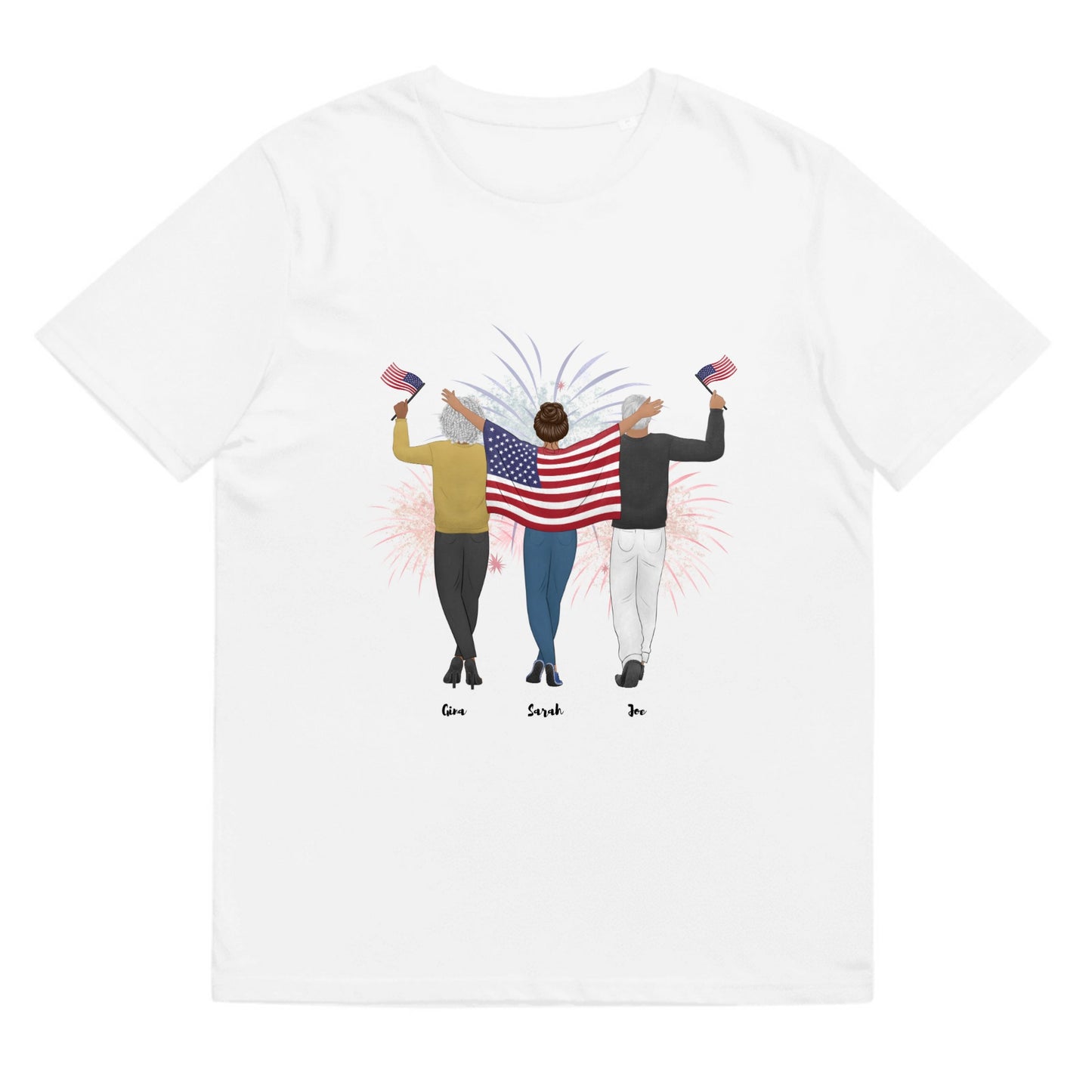 T-shirt Fête americaine