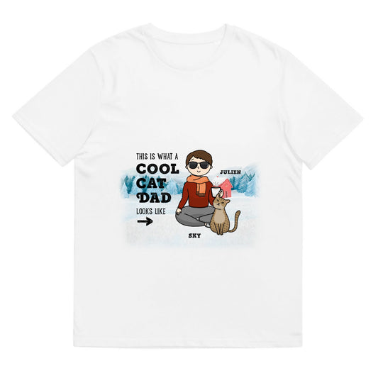 T-shirt Cool cat dad