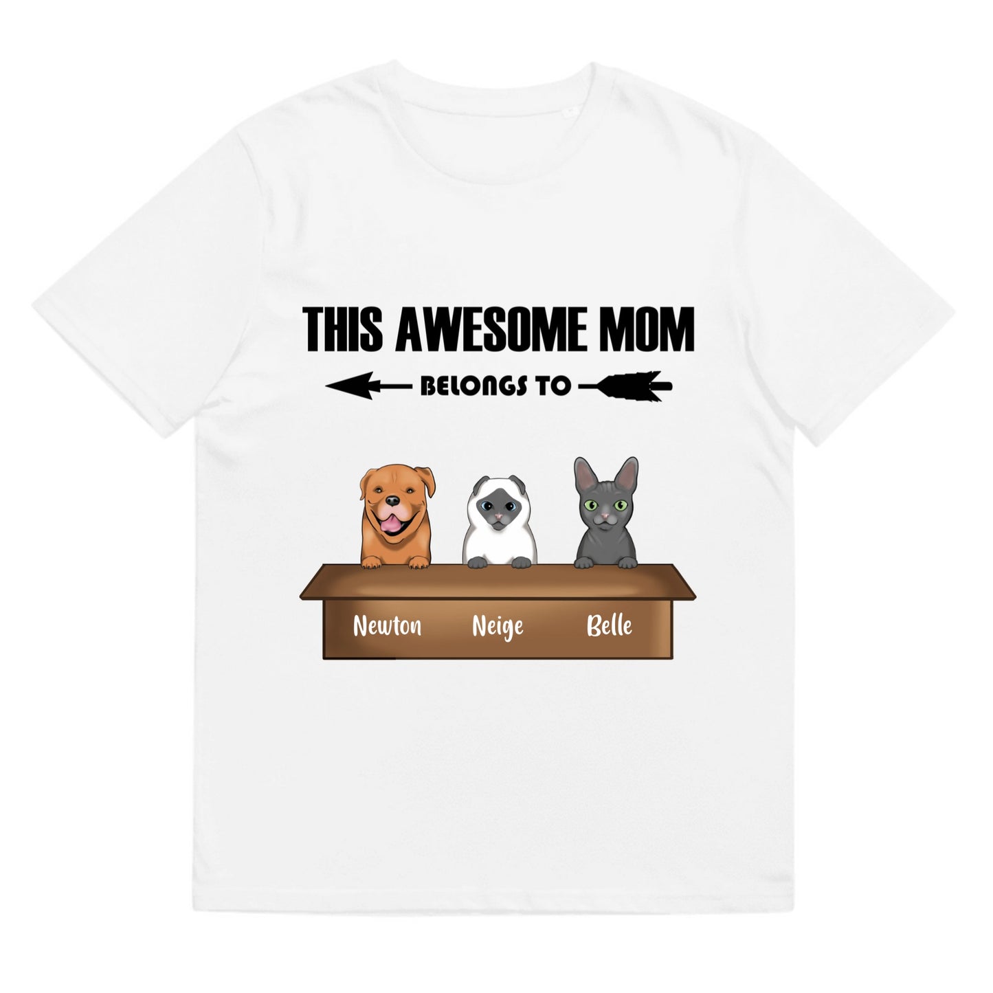 T-shirt This awesome mom