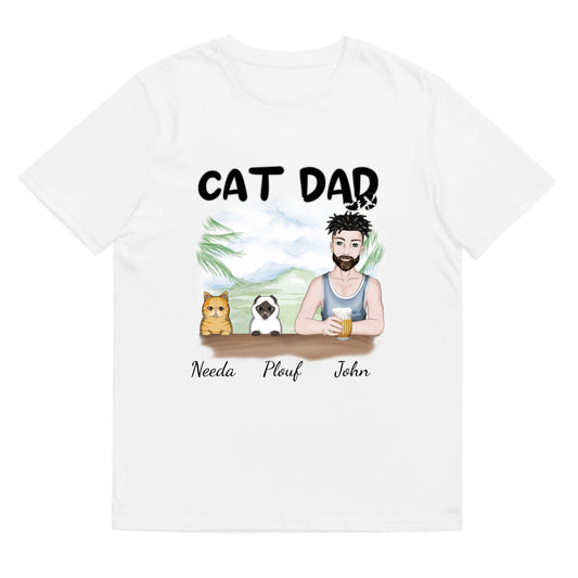 T-shirt Cat dad