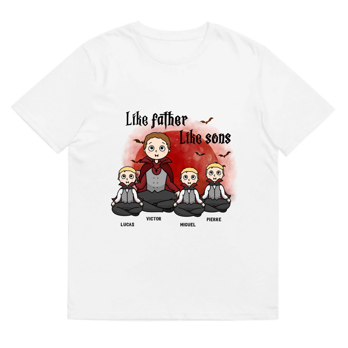 T-shirt Like father like sons