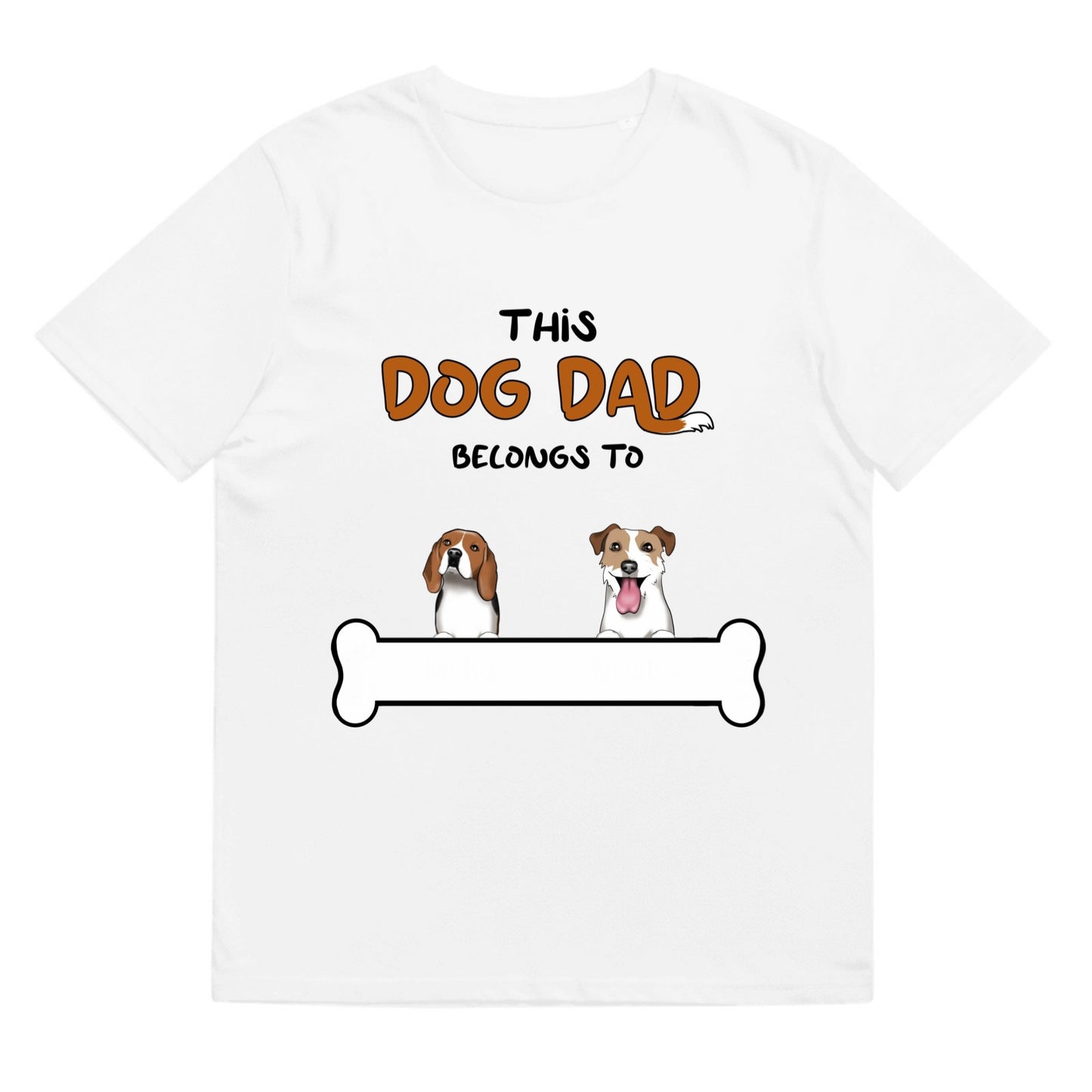 T-shirt This dog dad belongs to