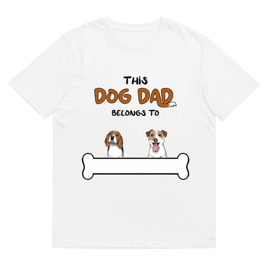 T-shirt This dog dad belongs to