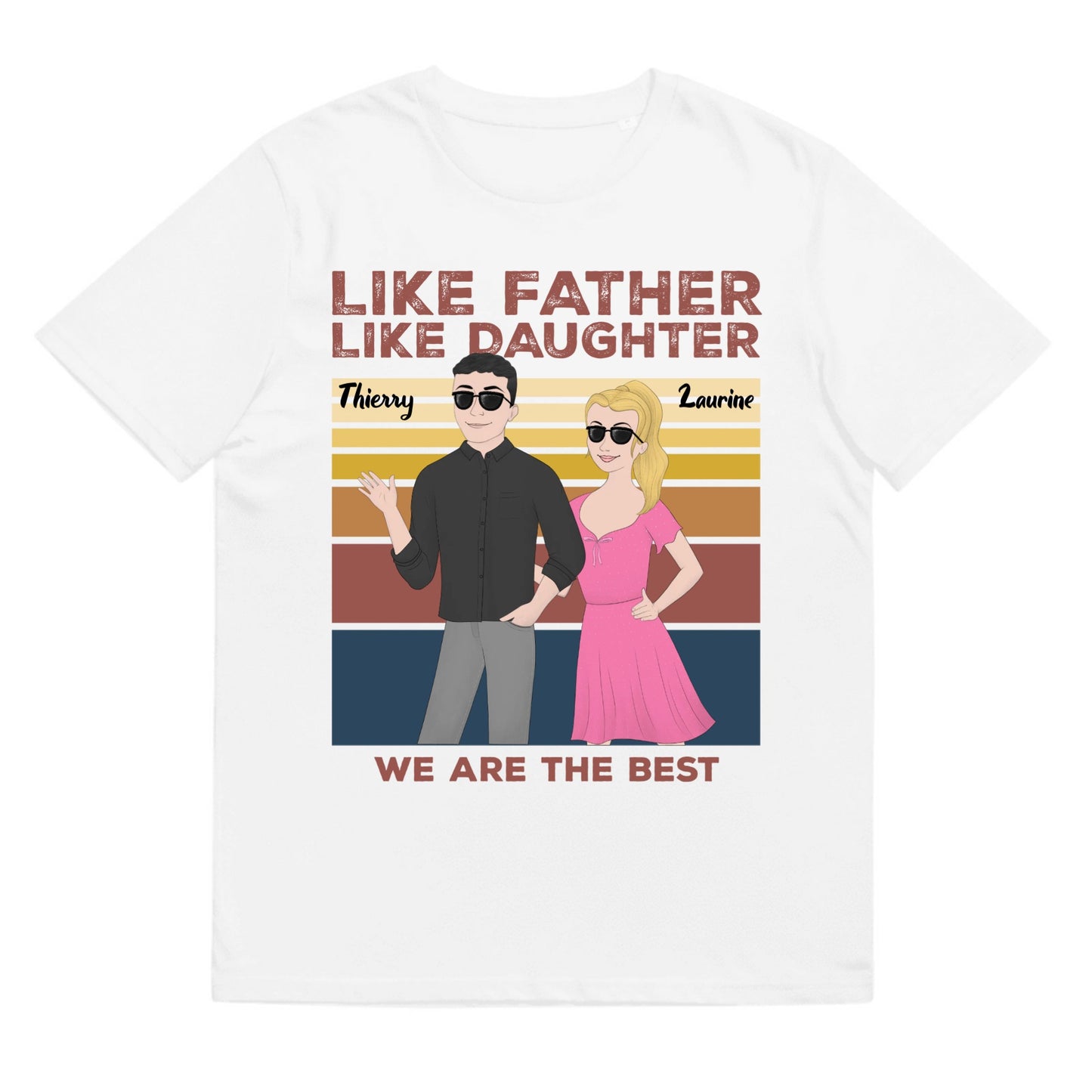 T-shirt Like father like daughter