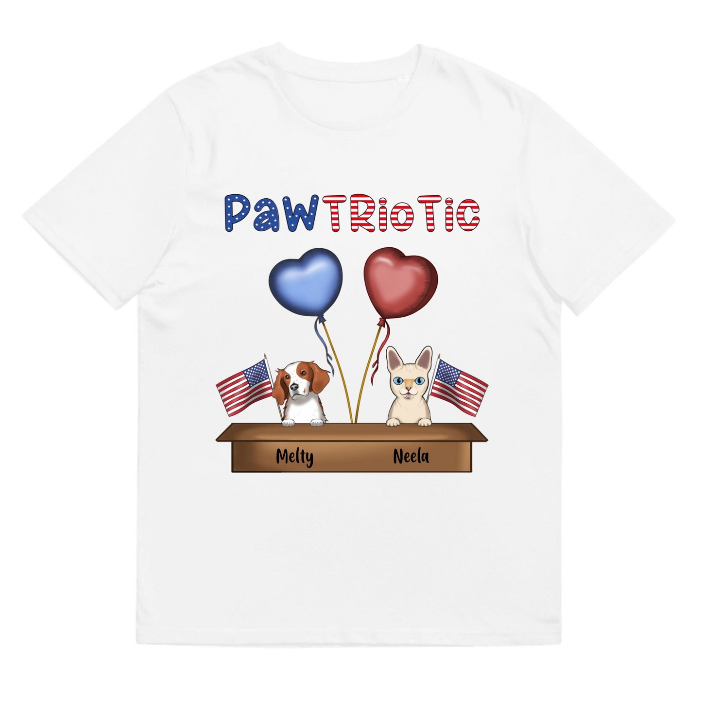 T-shirt Pawtriotic