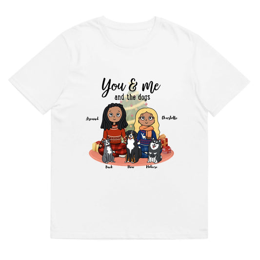 T-shirt You & me and the dogs