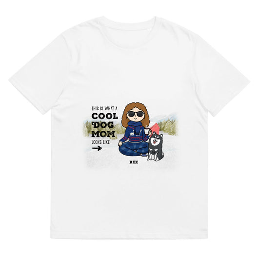 T-shirt Cool dog mom