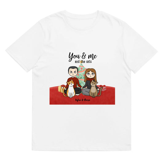 T-shirt You & me and the cats