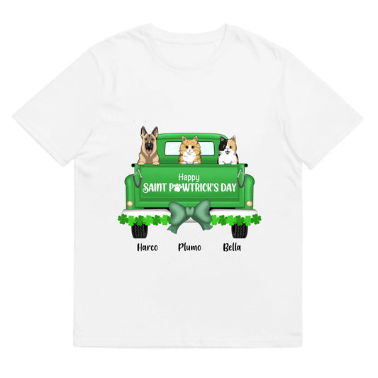 T-shirt Happy saint patrick paws