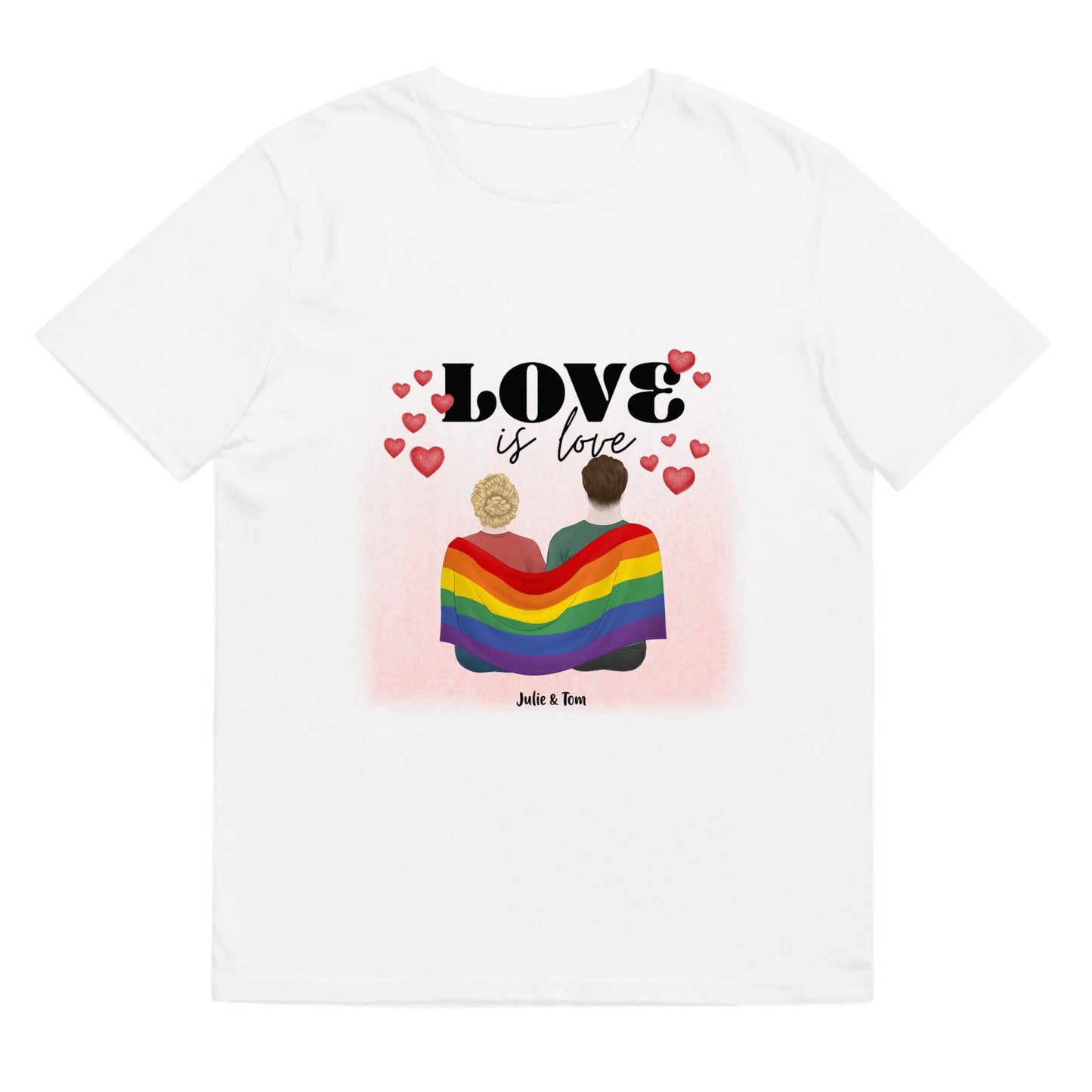 T-shirt Love is love