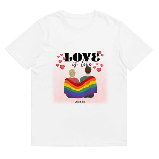 T-shirt Love is love