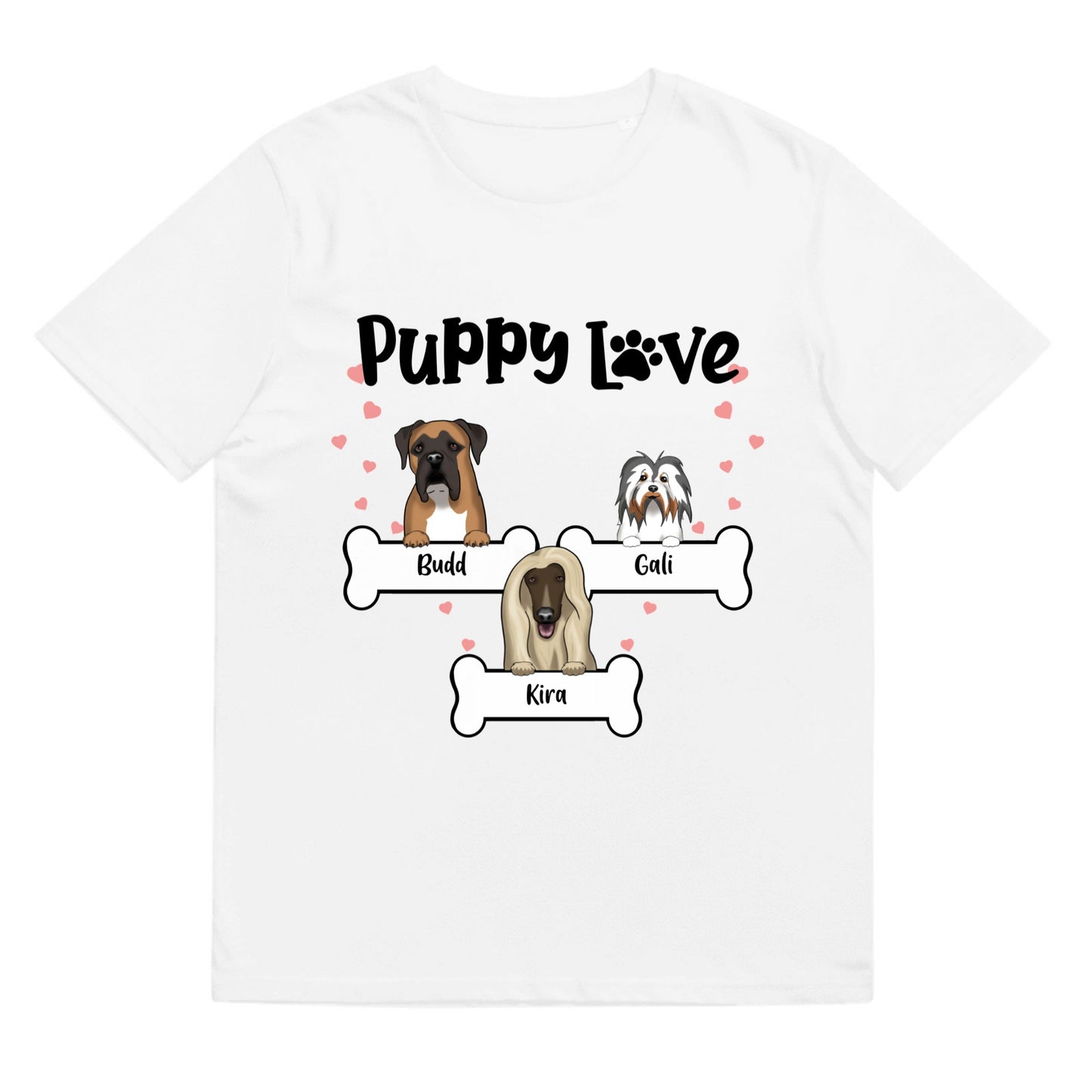 T-shirt Puppy love