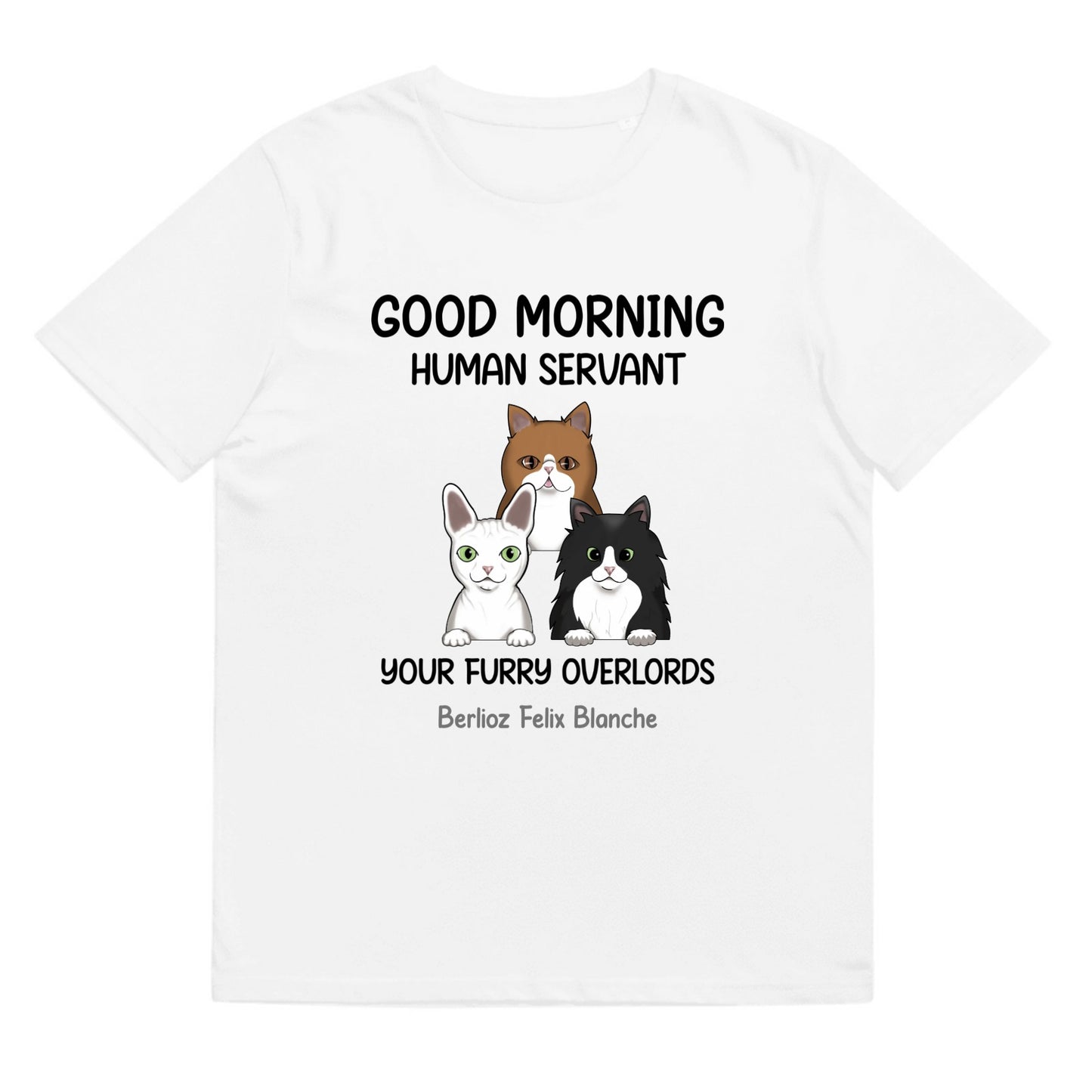 T-shirt Good morning human chat