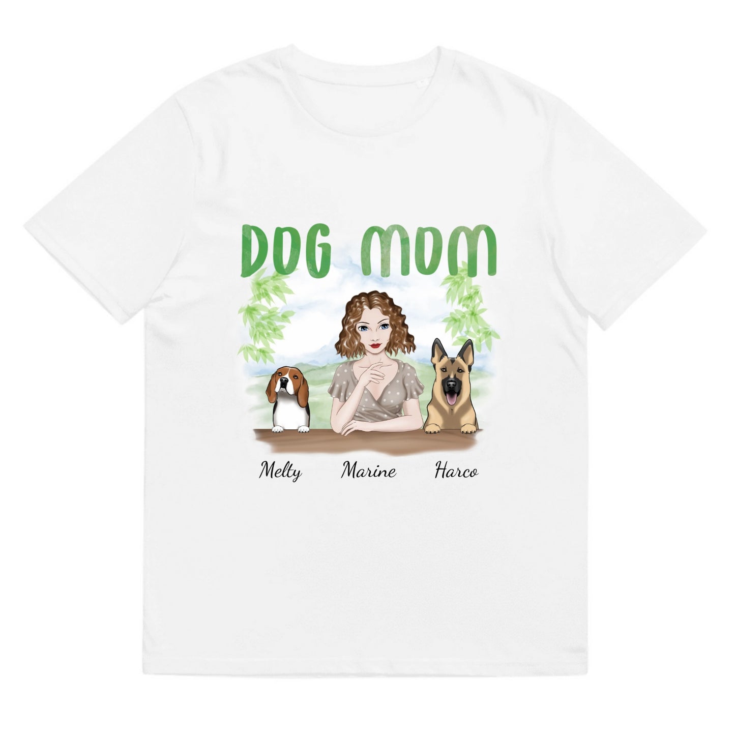 T-shirt Dog mom