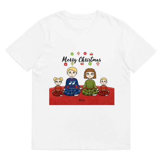 T-shirt Merry christmas famille