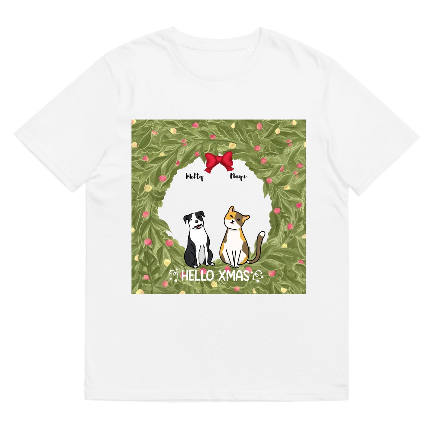 T-shirt Hello xmas