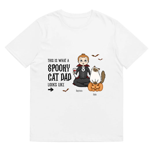 T-shirt Spooky cat dad