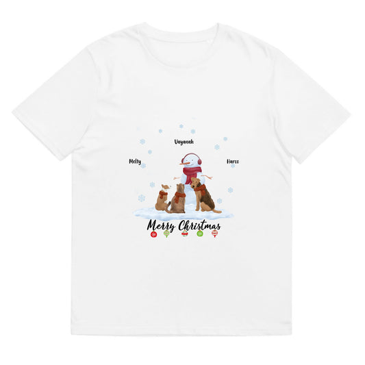 T-shirt Merry christmas pets