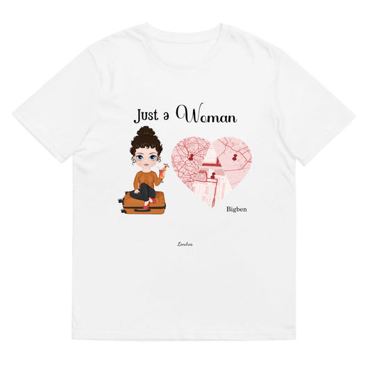 T-shirt Just a woman